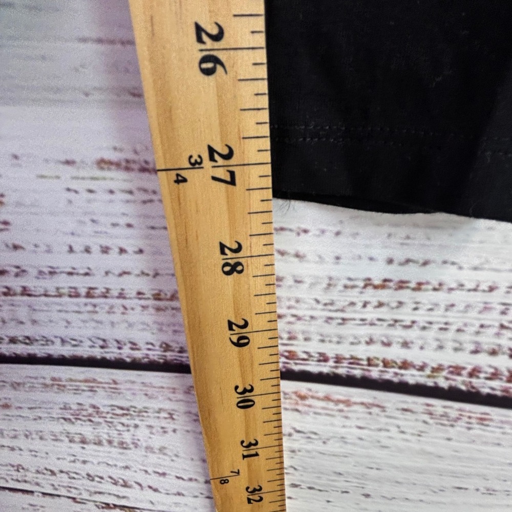 Minimalist Basic Leggings Esmara Size M 8/10 Black Cotton Elastane Stretch New - Picture 7 of 9